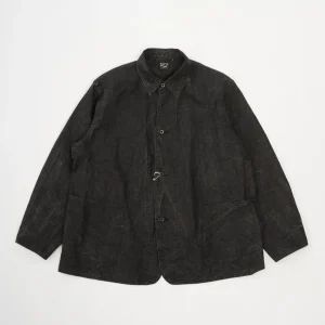 WWII 40's Sumi Coated Linen Coverall